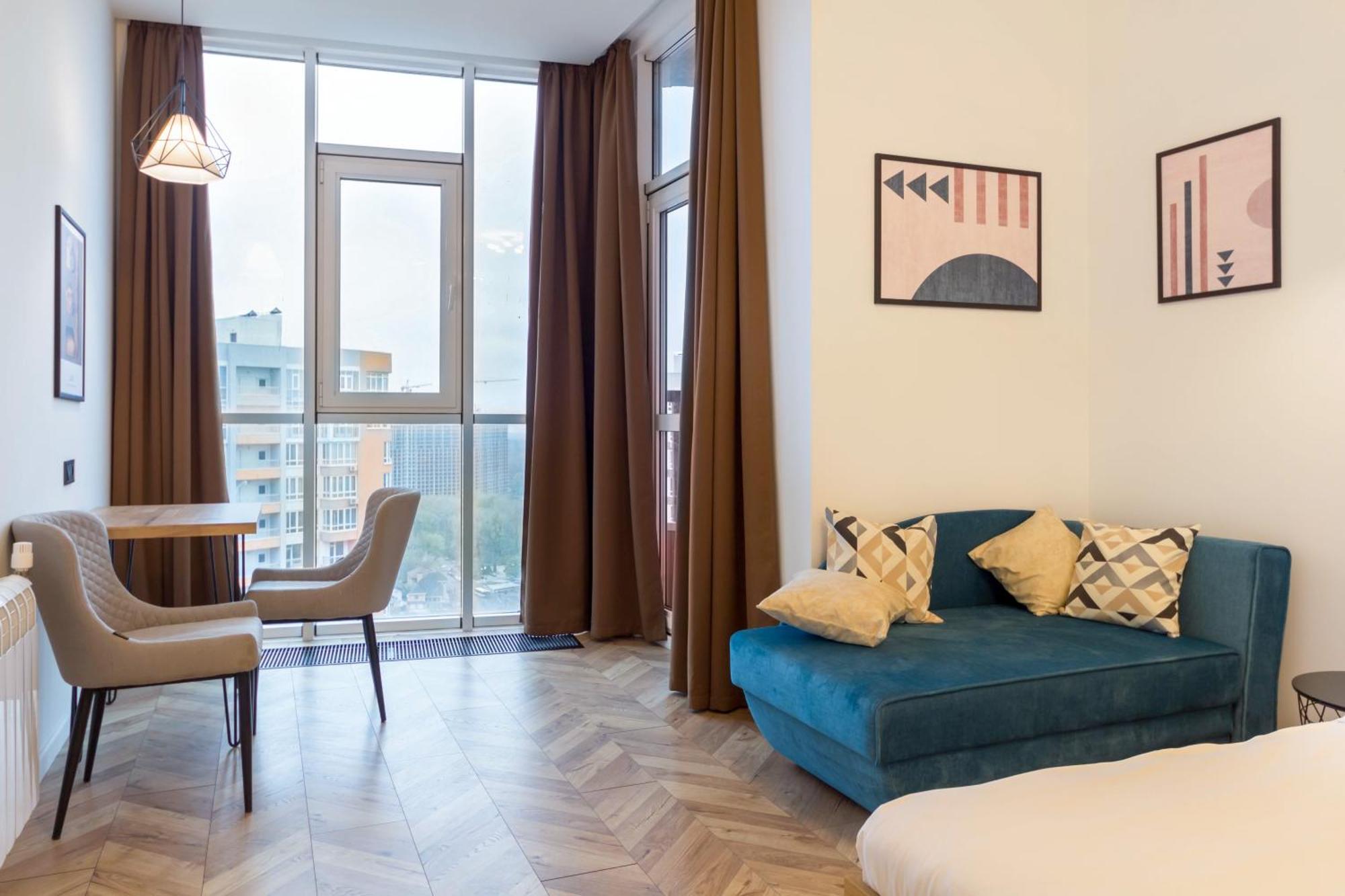 Design Apartments With Panoramic View كييف المظهر الخارجي الصورة